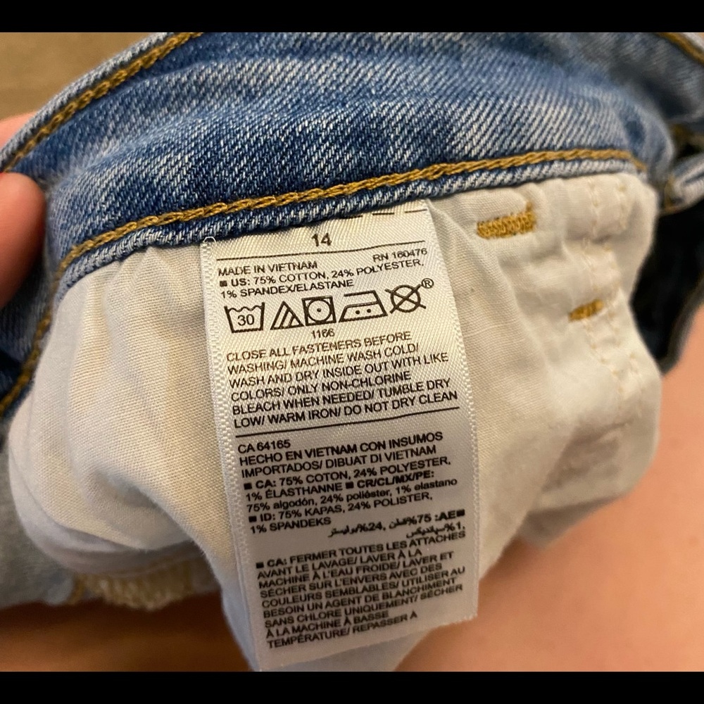 High Rise Old Navy Denim Shorts